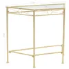 vidaXL Beistelltisch Vintage-Stil Metall 87x34x73 cm Gold - Produktbild-Vorschau 7