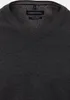 Grau melierter V-Ausschnitt Pullover Casa Moda Produktbild-Vorschau 3