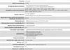 A table of product specifications for a battery charger. Anteprima dell’immagine prodotto