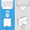 TORK Xpress Multifold Handtuchpapier 196 x 255 mm Z-Falz 21 Produktbild-Vorschau 7