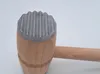Fleischhammer Fleischklopfer Holz mit Metallbesatz 29,5 cm Produktbild-Vorschau 3