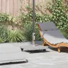 vidaXL Sonnenschirmständer Grau 45 x 45 x 45 cm Granit Produktbild-Vorschau 2