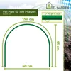TTL GARDEN Tunnelbögen ARCOS 60-12er Set + Vogelschutznetz Produktbild-Vorschau 2