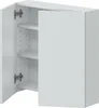Dmora Mobile Pensile Apollosa 16x60h cm Bianco Bianco Anteprima dell’immagine prodotto 5