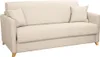 Miliboo - Schlafsofa 3 Plätze skandinavisch beige SKANDY Produktbild-Vorschau 3