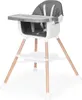 EcoToys HC508 Dětská jídelní židlička 2 v 1, šedá Náhled obrázku produktu 5