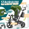 KIDIZ® Dreirad 5in1 Kinderdreirad mit Schubstange Produktbild-Vorschau 2