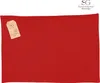 Tovaglietta in cotone - Rosso - 45 x 30 cm - Set di 6 pezzi Anteprima dell’immagine prodotto 1