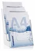 DIN A4 Prospekthalter / 3 Etg. (NE) Produktbild-Vorschau 2