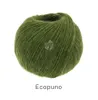 A ball of green yarn on a white background. Produktbild-Vorschau