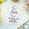 Mr. & Mrs. Panda Grußkarte Panda Backen - Weiß - Geschenk, Produktbild-Vorschau 2