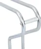 A close-up view of a chrome-plated metal frame, likely part of a piece of furniture or equipment. Anteprima dell’immagine prodotto