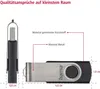 hama USB 2.0 Speicherstick "Rotate" 64 GB schwarz/silber Produktbild-Vorschau 12