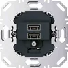 Berker USB-Ladesteckdose 260205 230V 2-f. 3.0A Tragring Produktbild-Vorschau 3