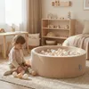 KiddyMoon guľatý bazén s loptičkami Velvet Ball Pool Náhľad obrázku produktu 5