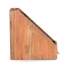 STEHSAMMLER "NOTA" | Mahagoni Holz, 30 cm | Stehordner Produktbild-Vorschau 2