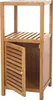 Badregal HWC-B18, Badezimmer Badschrank Standregal mit Tür, Produktbild-Vorschau 7
