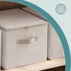 SONGMICS Stoffbox, faltbare Aufbewahrungsbox mit Griffen, Produktbild-Vorschau 8