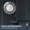 Wanduhr Transparente Wanduhr, Acryl Uhr Schlafzimmer Produktbild-Vorschau 3