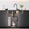 CECIPA Spülbecken Schwarz 78x45cm, Reversibel Granitspüle Produktbild-Vorschau 5