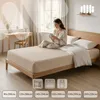 Lantigo Spannbettlaken 100 % Baumwolle Satin 180x200 cm Produktbild-Vorschau 5