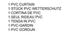 A list of product names in different languages. Produktbild-Vorschau