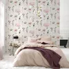 Rasch - Tapete, Floral AG3612 (10 m x 53 cm) (Pink/Grün) Produktbild-Vorschau 2