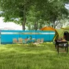 Outsunny Camping Windschutz 4 Paneele Sichtschutz mit Produktbild-Vorschau 2