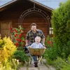 Relaxdays Rosenbogen mit Spitze, HxBxT:242x138x35,5cm, Produktbild-Vorschau 3