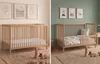 Lit bébé Kids Collective, lit à barreaux avec barrière de Voir les images du produit 1