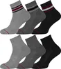 OCERA 6 Paar Retro Sport und Freizeit Kurzschaft Socken Produktbild-Vorschau 1