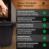 BLACK OAK Ascheeimer SANTORINI 25L – Set mit Schaufel & Produktbild-Vorschau 8