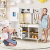 Cucina per bambini COSTWAY con accessori, cucina per Anteprima dell’immagine prodotto 2