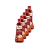 A set of five bottles of leather care product arranged diagonally. Produktbild-Vorschau