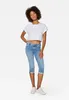 Mavi Damen Alma Jeans Capri Short Bermuda Sommerhose Hose  Produktbild-Vorschau 5