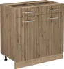 Küchenunterschrank Vicco R-Line Artisan-Eiche 80 cm ohne Produktbild-Vorschau 1