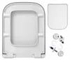 WC-Sitz für Grohe Clova 49644000, Duroplast Weiß, Produktbild-Vorschau 3
