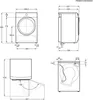 AEG Series 9000 TR9W75780, debout, remplissage frontal, Voir les images du produit 2