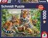 Schmidt Spiele Schmidt Spiele Tiger und Welpen, 1000 Teile Produktbild-Vorschau 1
