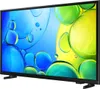 A television screen displaying a colorful abstract image of bubbles. Produktbild-Vorschau