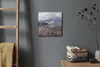 Coloray Uhr auf Leinwand 30x30 cm Wand Uhr Dekoration Produktbild-Vorschau 4