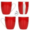 18dílná snídaňová sada Variant červený porcelán 6 osob Náhled obrázku produktu 5