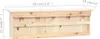 vidaXL Maison pour moineaux 5 places 68x15x21 cm bois de Voir les images du produit 6