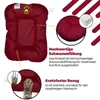 EVE Textile Hundebett Katzenbett 85x70x5cm Rot Hundekorb Produktbild-Vorschau 3