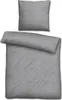 Doppelpack Sleezzz® Musselin Bettwäsche grau 135 x 200 cm + Produktbild-Vorschau 2