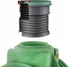 GARANTIA telescoop-mangatschacht 220 - 700 mm zwart Productafbeelding-voorbeeld 2