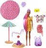 Barbie Color Reveal Poupée de mousse-fraise avec 25 Voir les images du produit 11