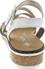 Rieker Damen Keil-Sandaletten Weiß/Beige Voir les images du produit 82