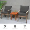 Polštář na venkovní nábytek COSTWAY, sedák 60x60x15 cm + Náhled obrázku produktu 5