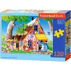 CASTORLAND Puzzle Hansel e Gretel 120 pezzi Anteprima dell’immagine prodotto 1